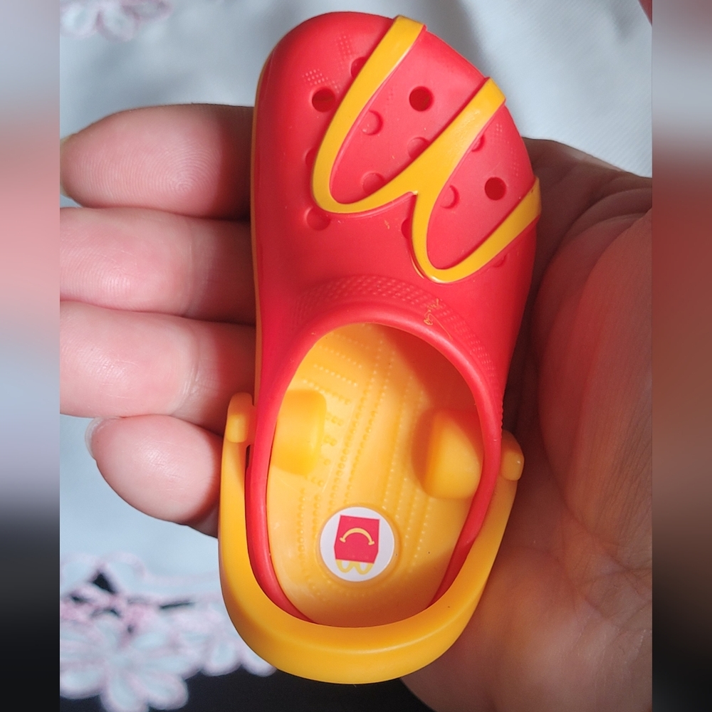2024 McDonald's Mini Crocs Keychain Happy Meal Toys